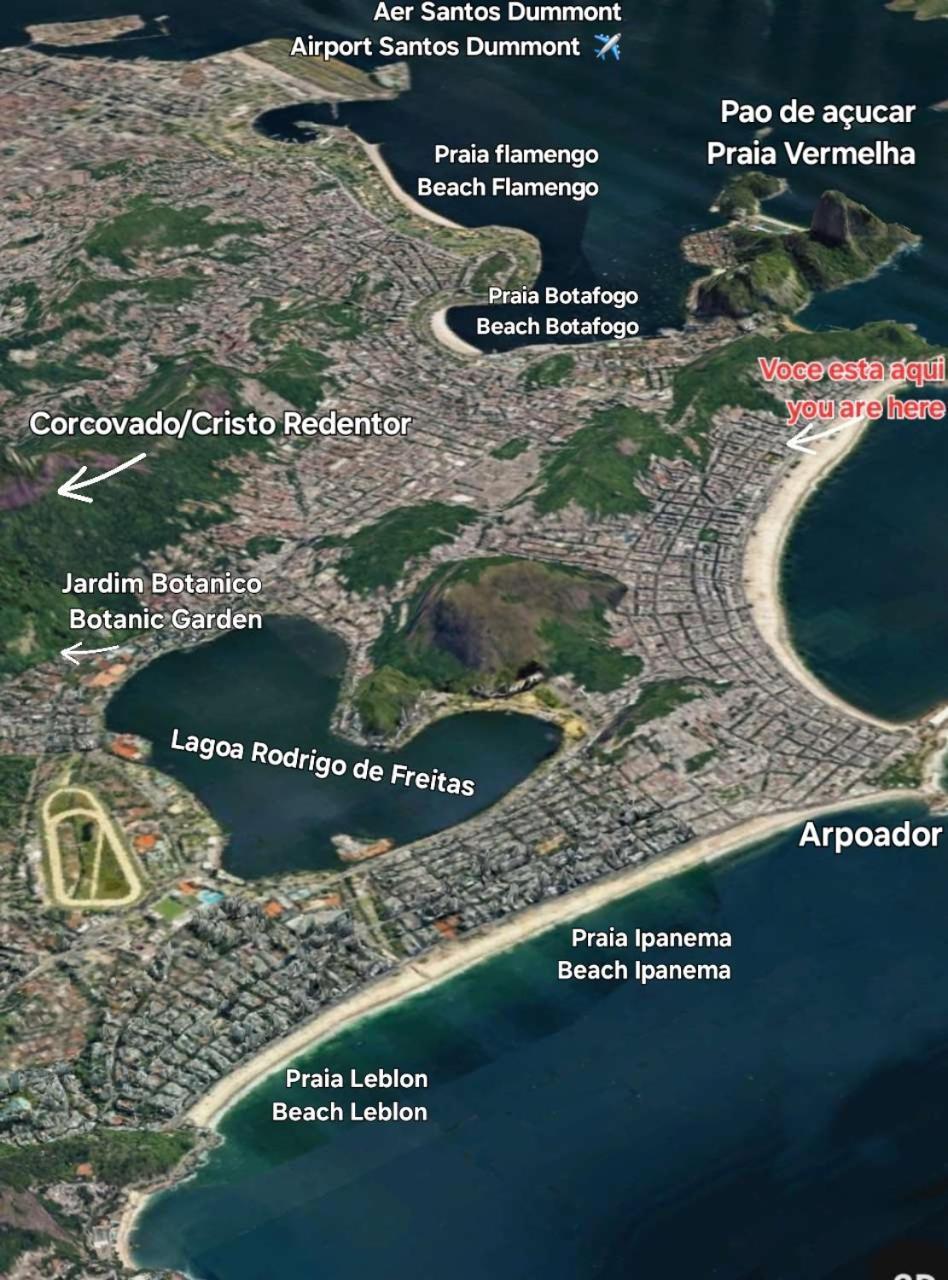 Apartamento Copacabana Beach - Apartamento Confortavel Posto 2 Vista Mar リオデジャネイロ エクステリア 写真